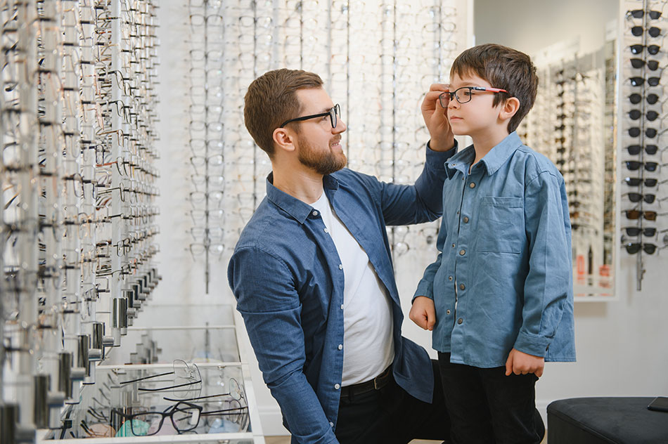 Lunettes de vue visage